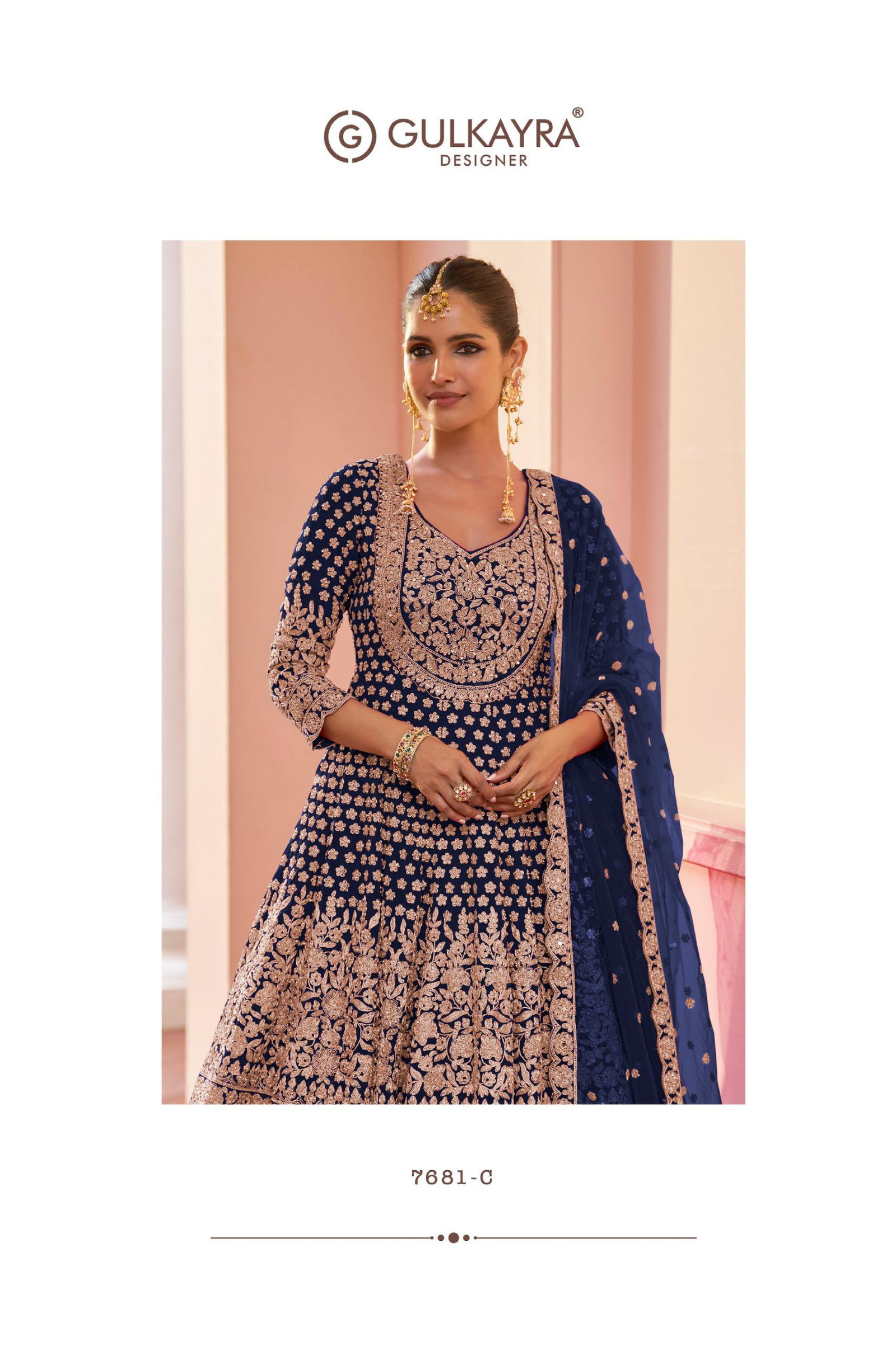 GULKAYRA DESIGNER ALIKA SERIES 7681 A TO 7681 D 3