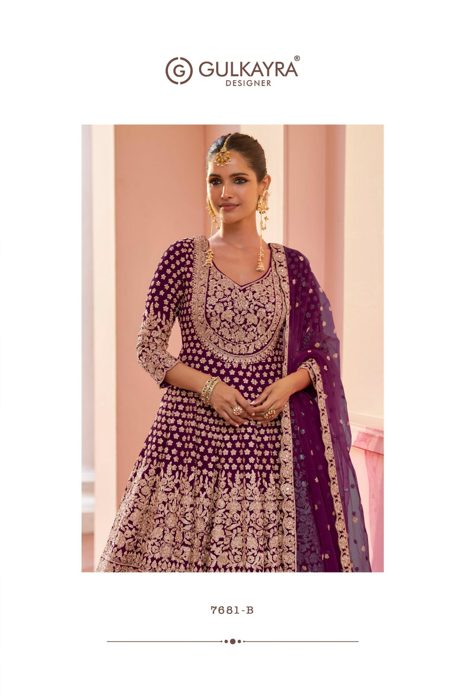 GULKAYRA DESIGNER ALIKA SERIES 7681 A TO 7681 D 5