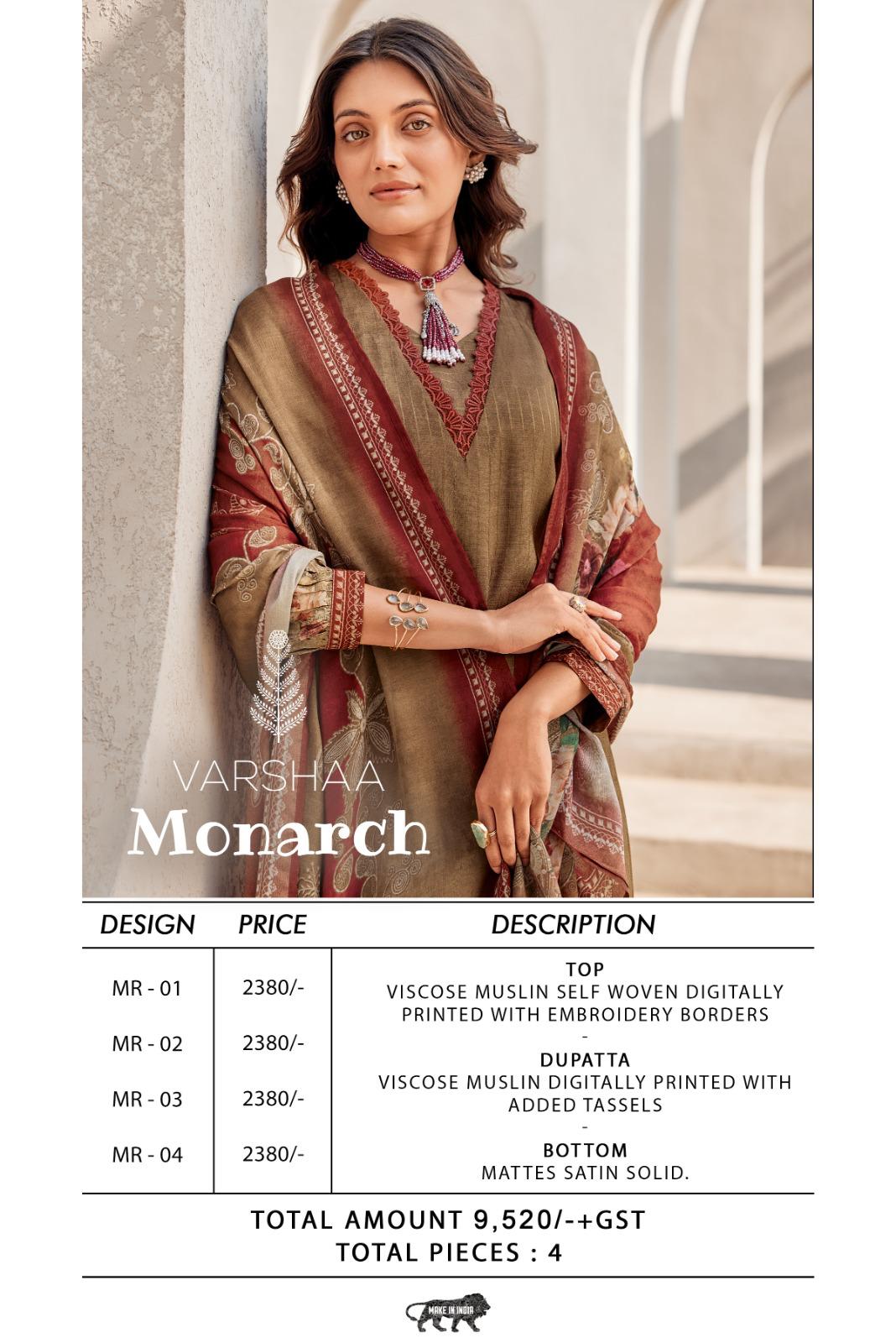 VARSHAA MONARCH SERIES MR01 TO MR 04 4