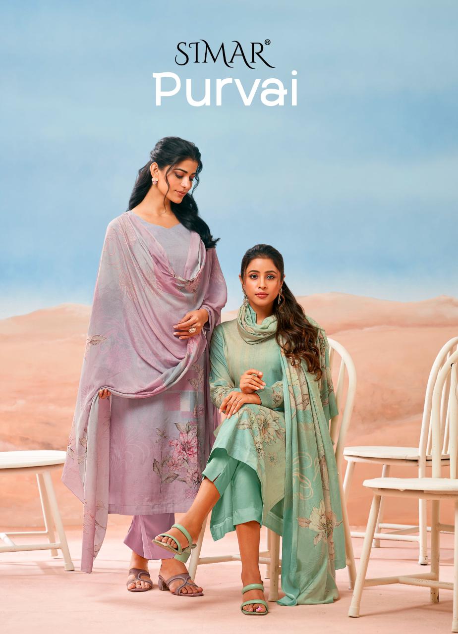 GLOSSY SIMAR PURVAI  SERIES 9090A TO 9090D 8