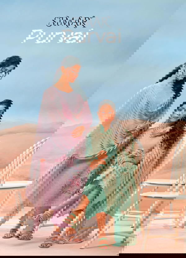 GLOSSY SIMAR PURVAI  SERIES 9090A TO 9090D