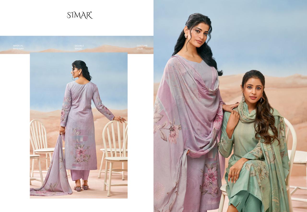 GLOSSY SIMAR PURVAI  SERIES 9090A TO 9090D 6