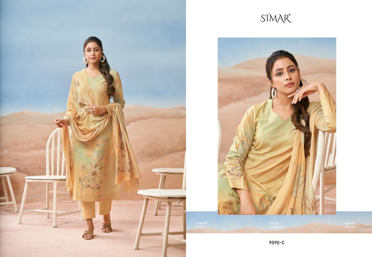 GLOSSY SIMAR PURVAI  SERIES 9090A TO 9090D 3