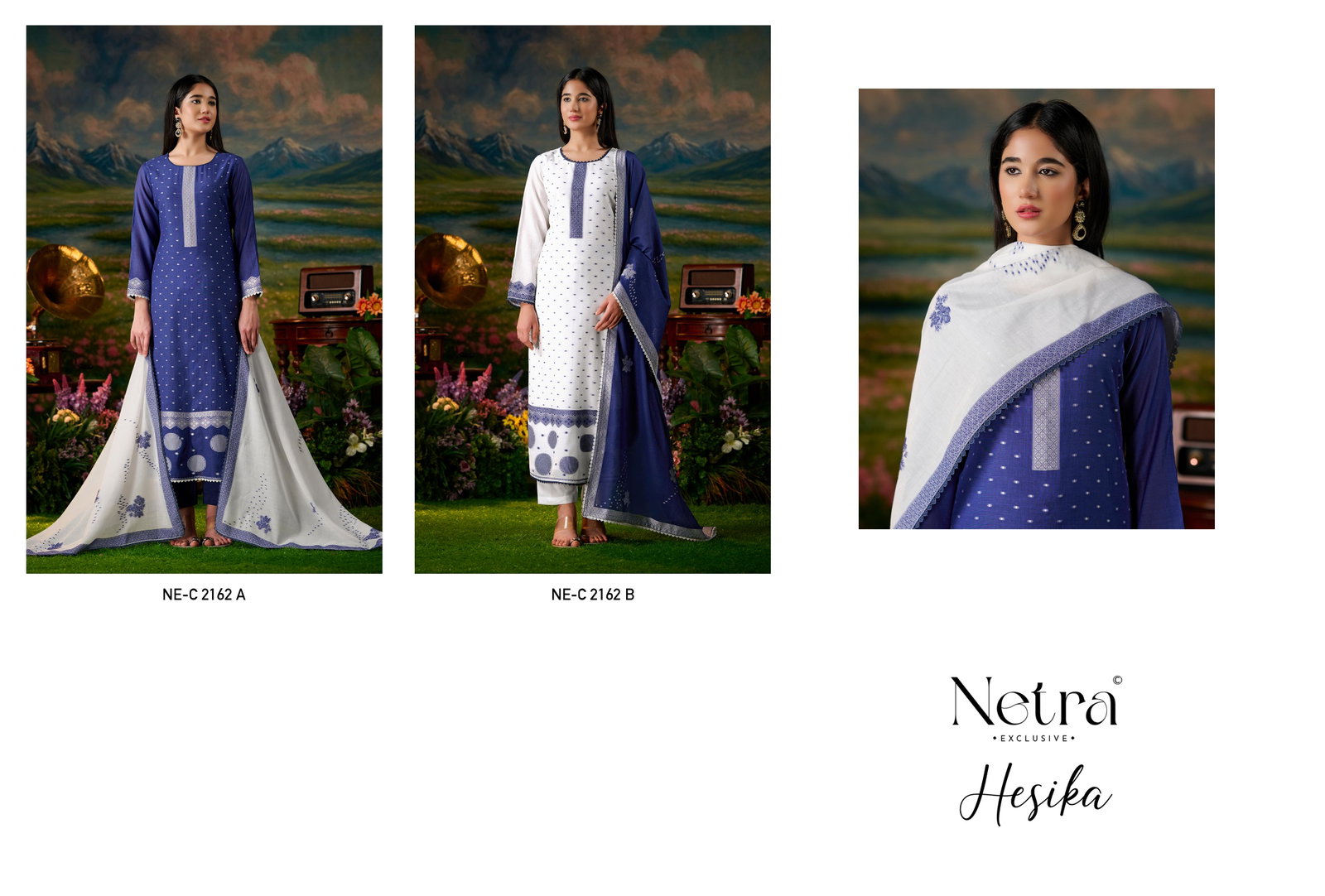 NETRA EXCLUSIVE HESIKA SERIES NE-C2162A TO NE-C2162B 2