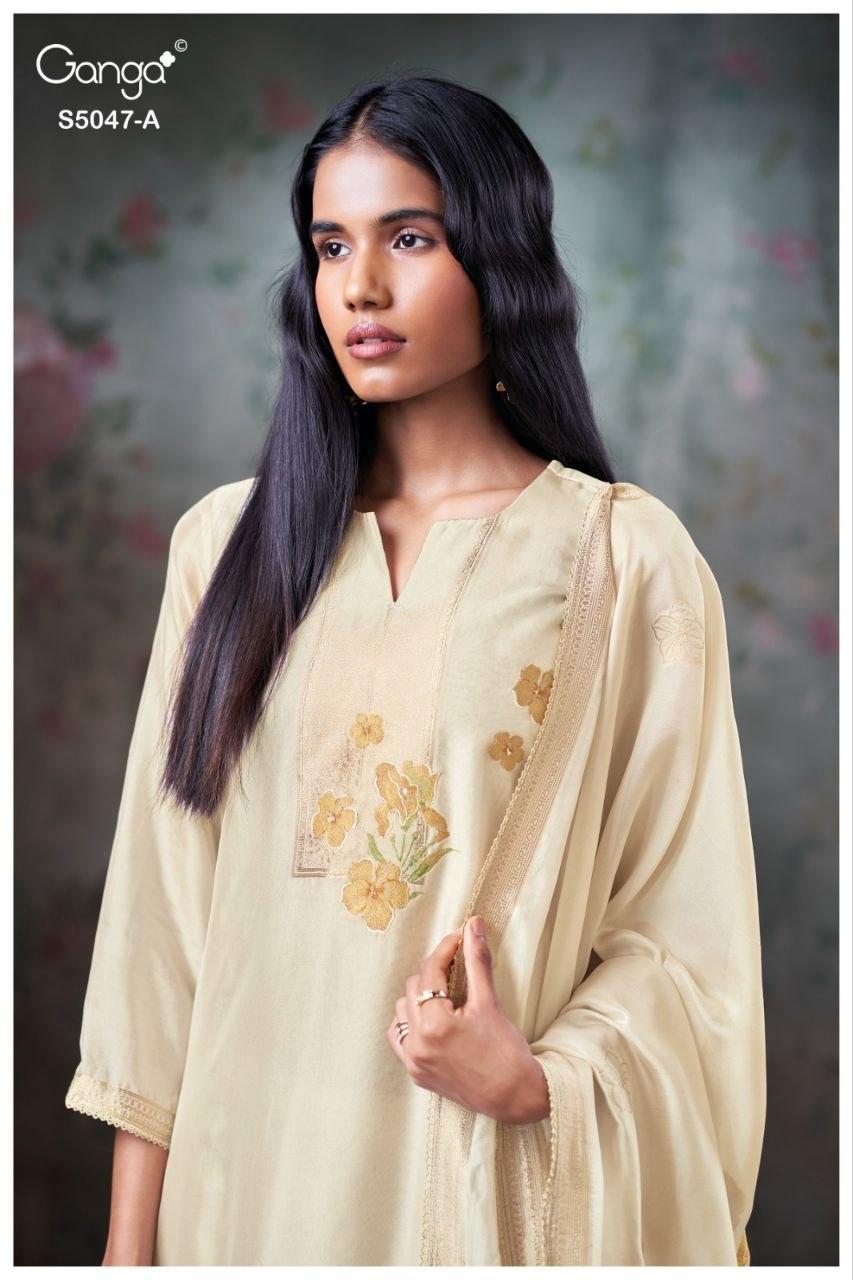 GANGA BY SHIVANSHI SERIES S-5047A TO 5047D 5