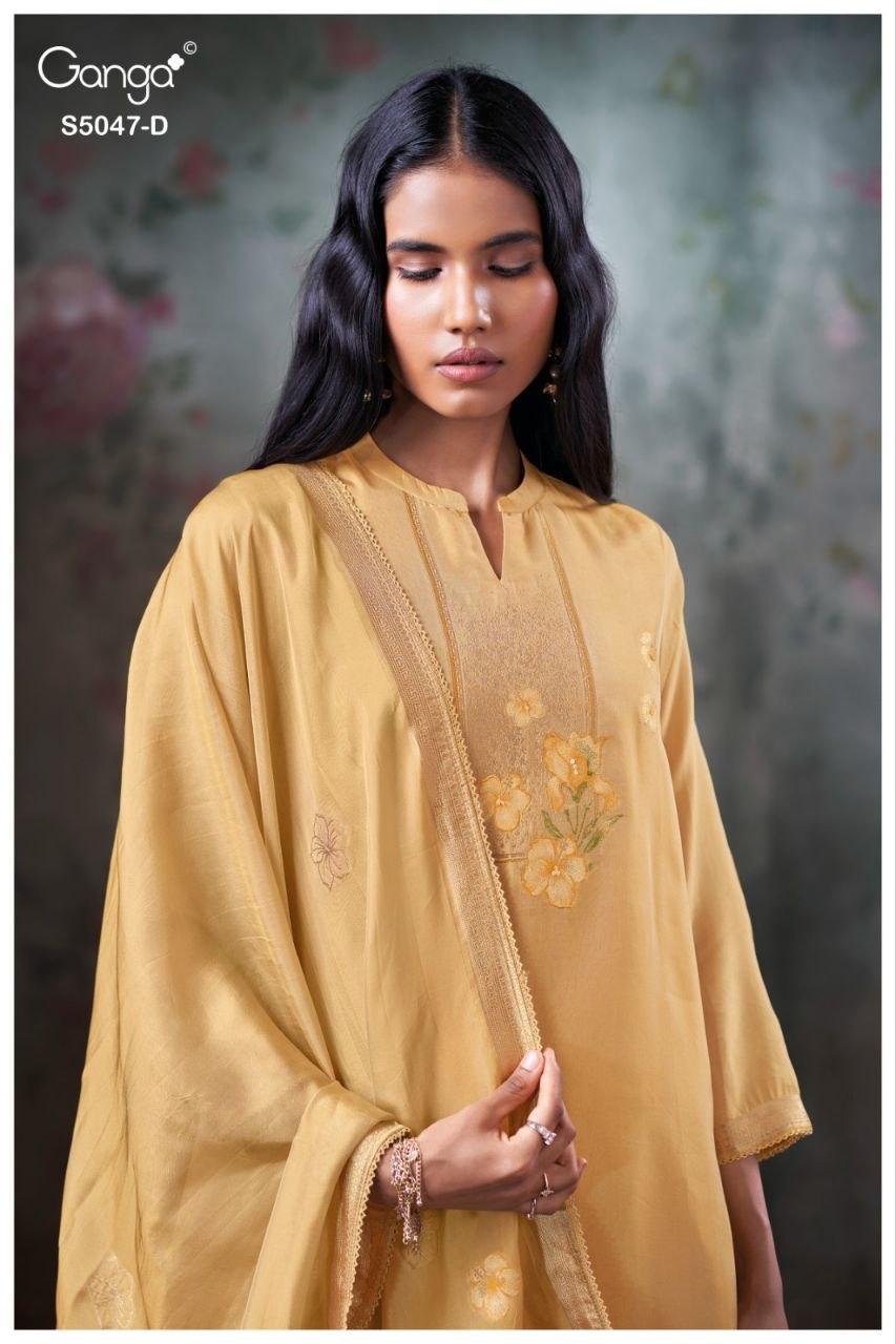 GANGA BY SHIVANSHI SERIES S-5047A TO 5047D 1