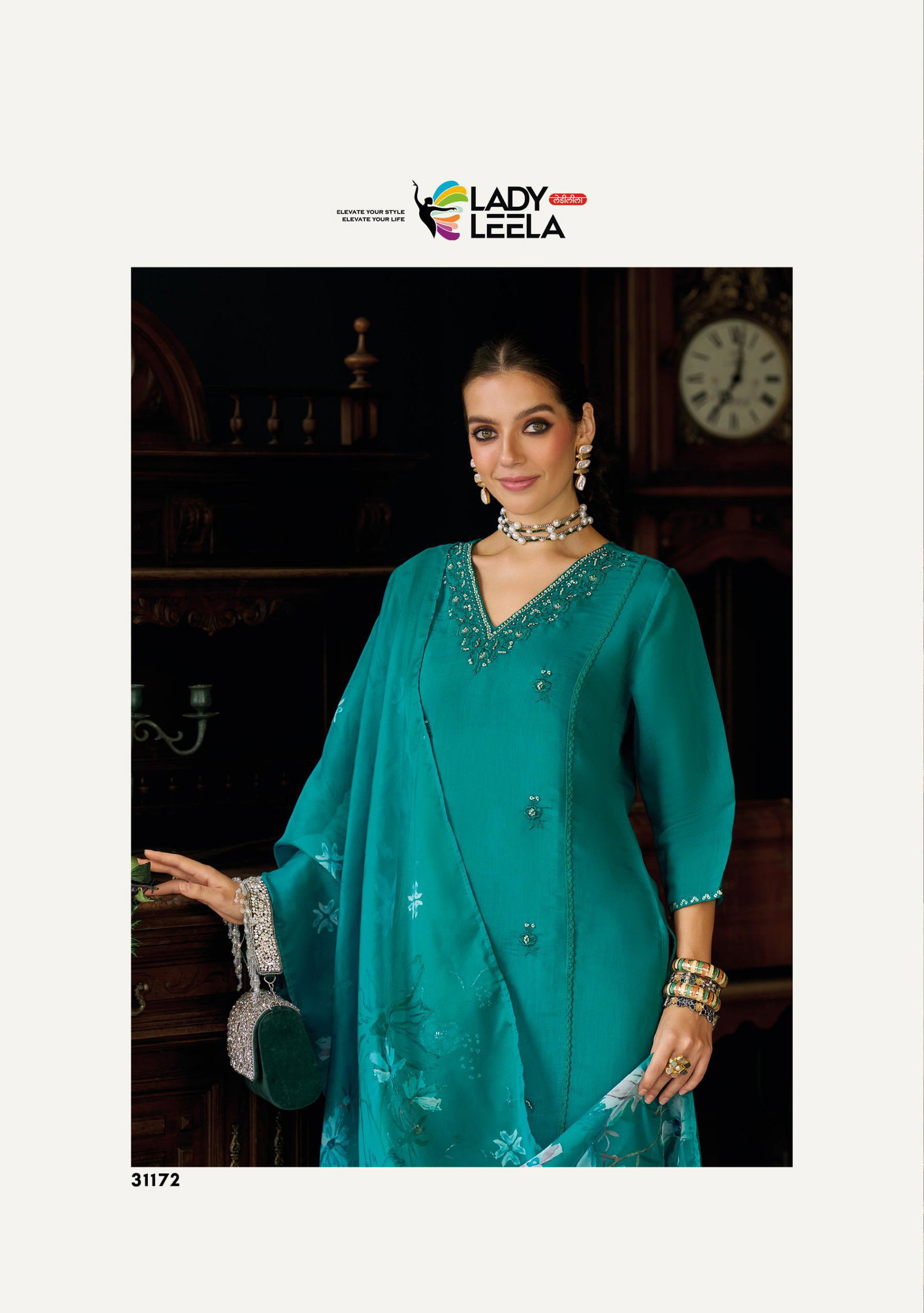 LADY LEELA PRESENT SAIYAARA READYMADE 3 PCS CONCEPT SERIES 31171 9