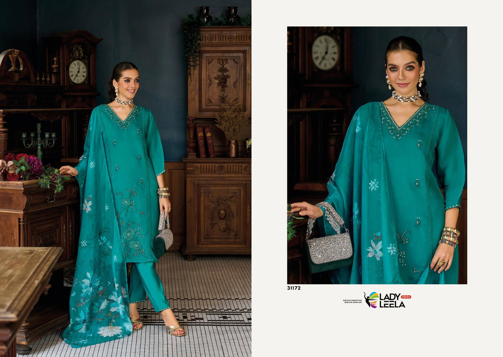 LADY LEELA PRESENT SAIYAARA READYMADE 3 PCS CONCEPT SERIES 31171 8