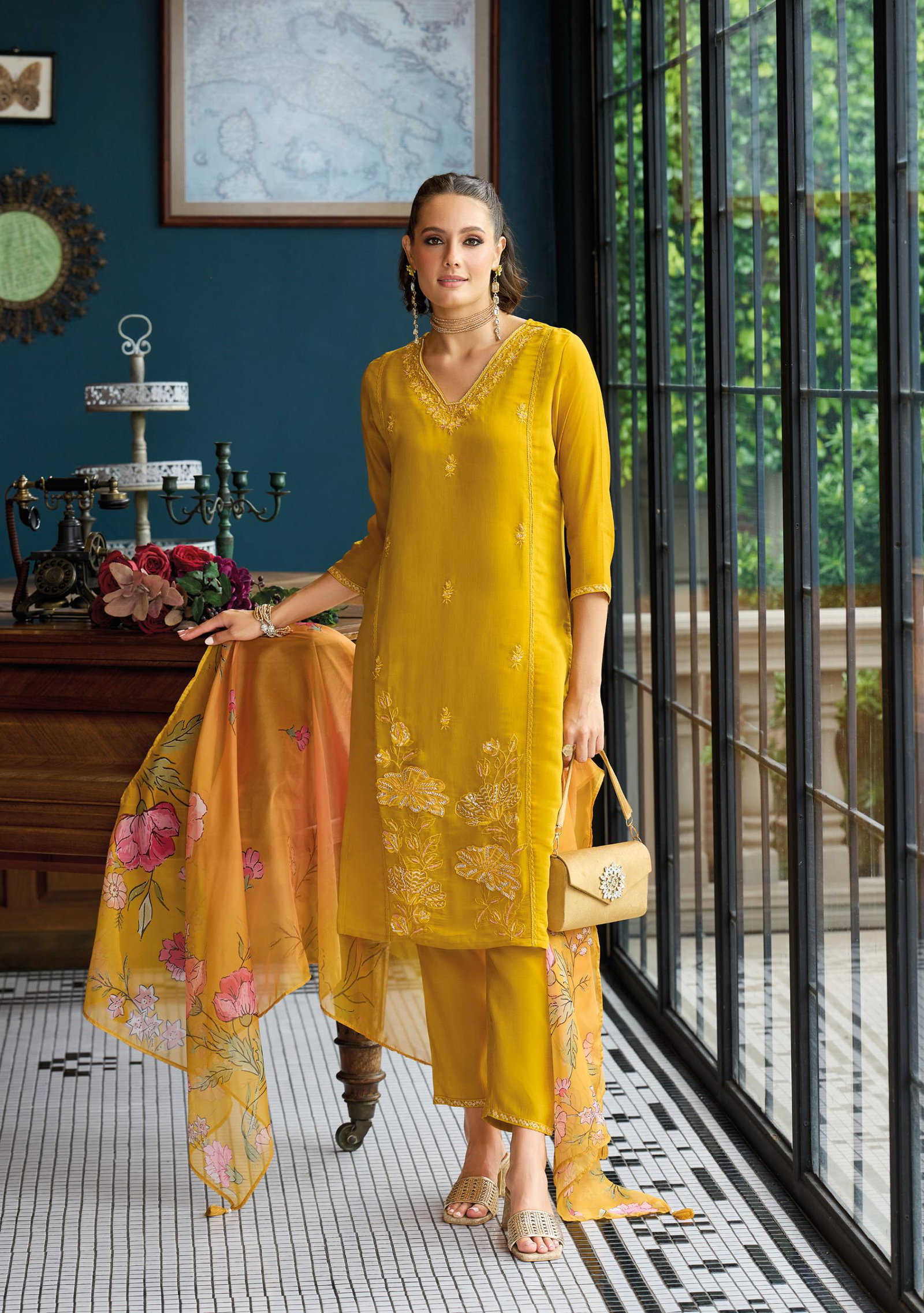 LADY LEELA PRESENT SAIYAARA READYMADE 3 PCS CONCEPT SERIES 31171 16