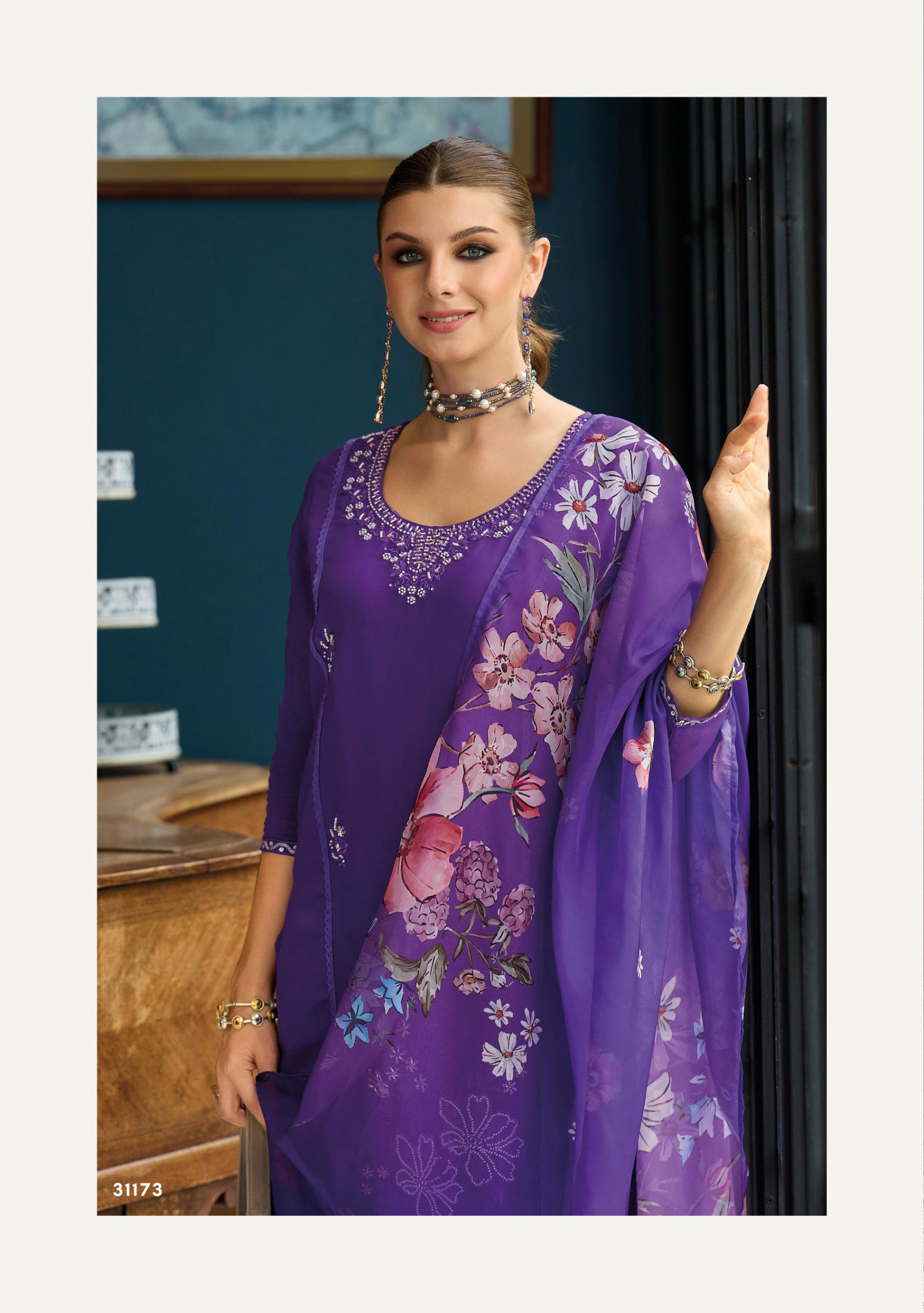 LADY LEELA PRESENT SAIYAARA READYMADE 3 PCS CONCEPT SERIES 31171 14