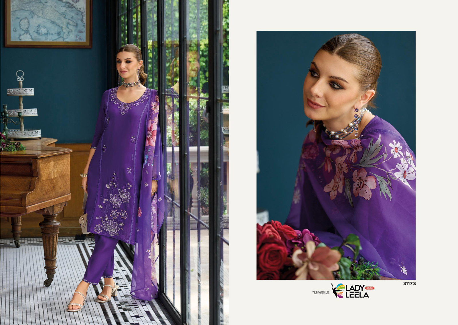 LADY LEELA PRESENT SAIYAARA READYMADE 3 PCS CONCEPT SERIES 31171 11