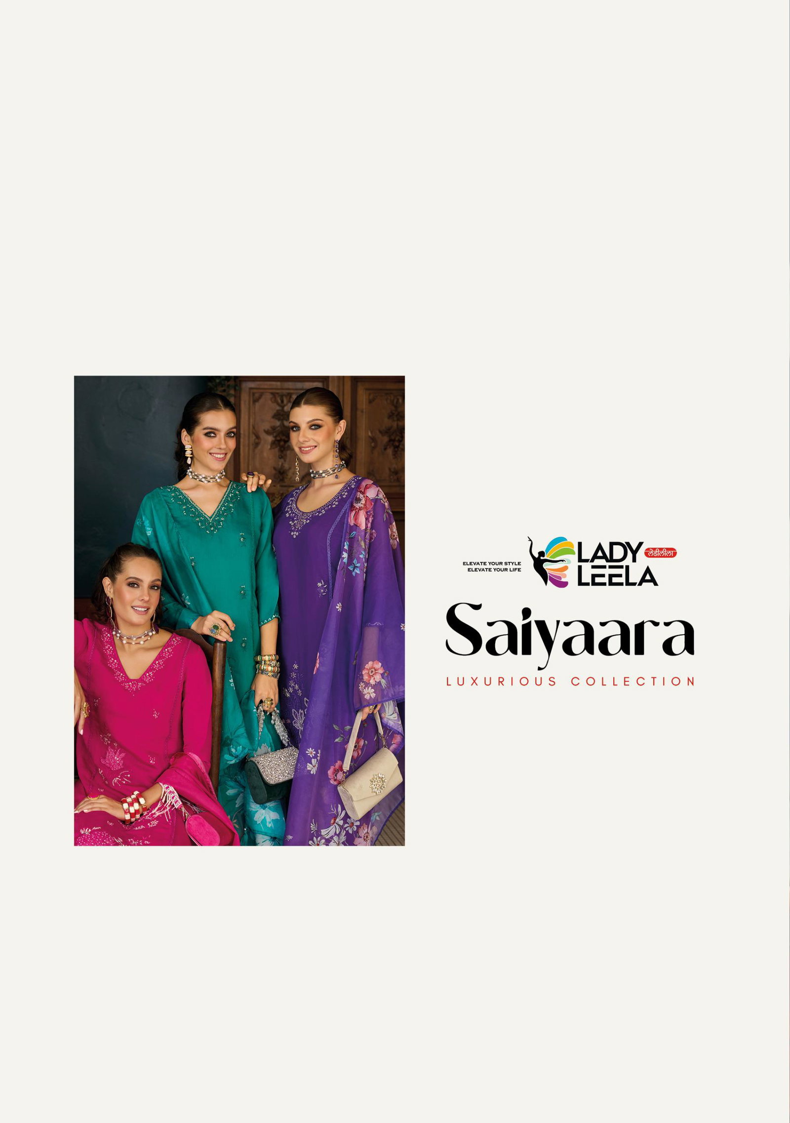LADY LEELA PRESENT SAIYAARA READYMADE 3 PCS CONCEPT SERIES 31171 5