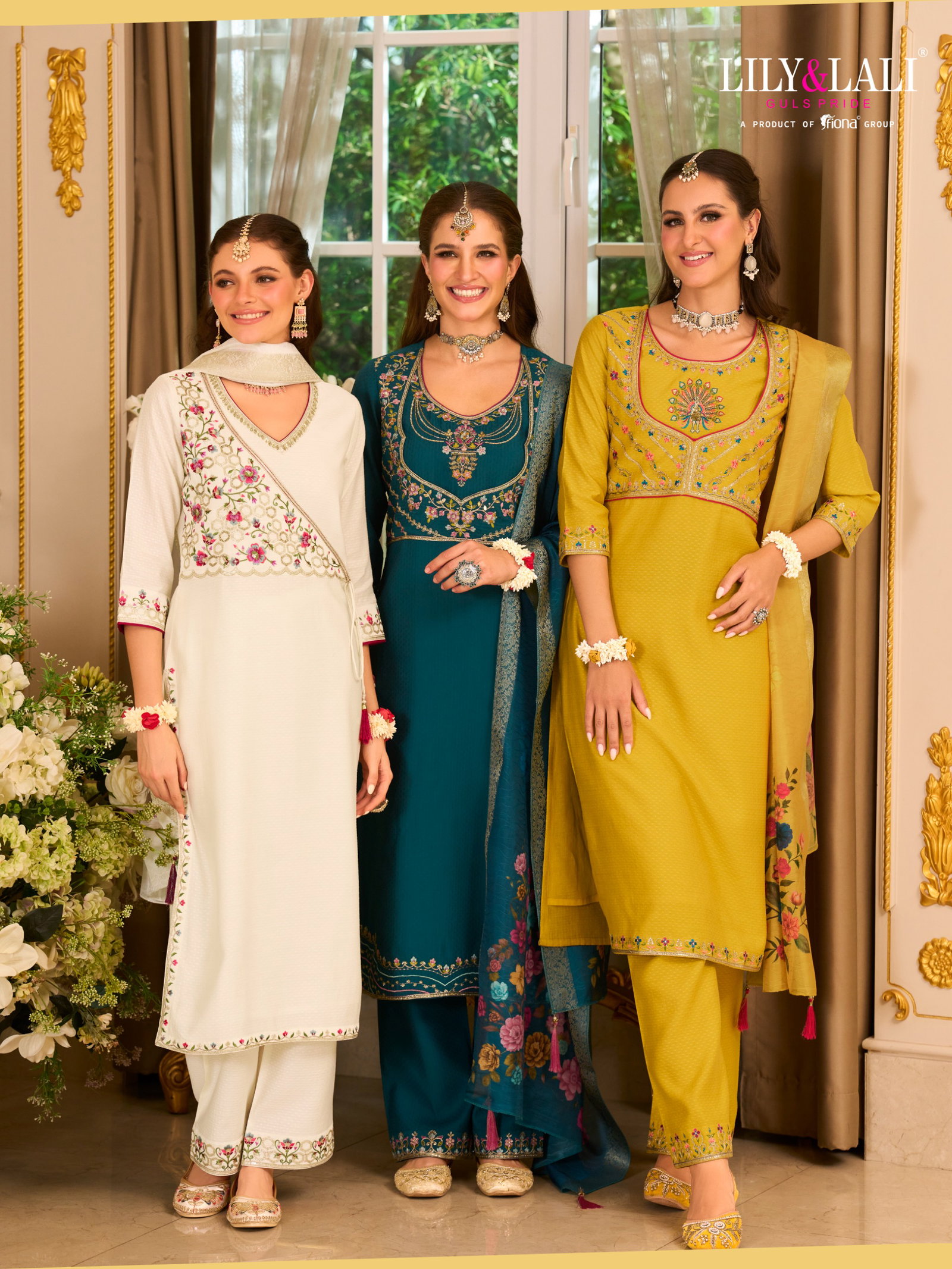 LILY LALI PRESENT PHULKARI WITH HAND WORK READYMADE SERIES 29301-29304 7