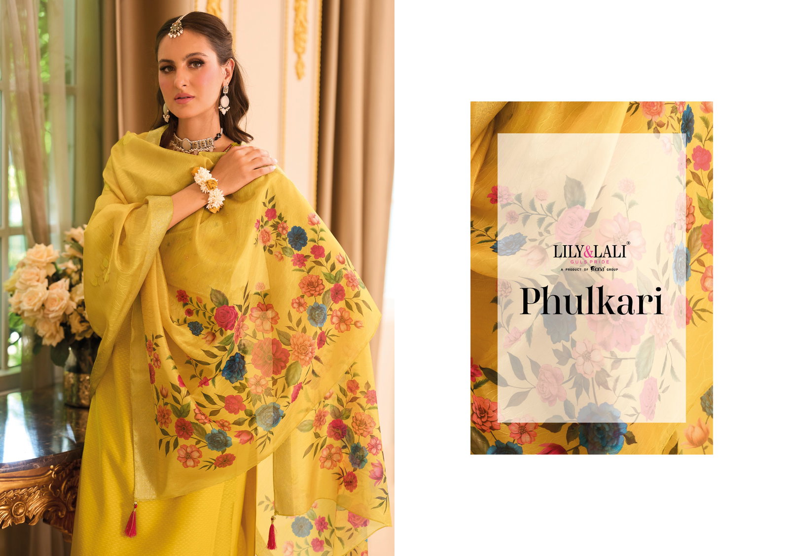LILY LALI PRESENT PHULKARI WITH HAND WORK READYMADE SERIES 29301-29304 1