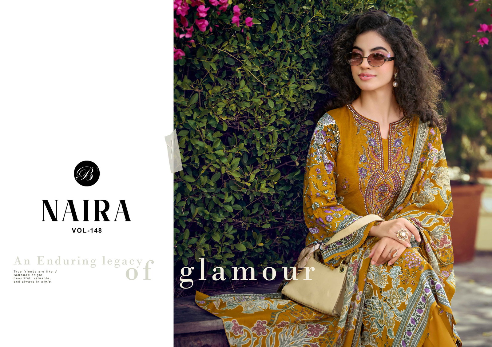 BELLIZA DESIGNER NAIRA VOL 1482 989-1 TO 989-8 9