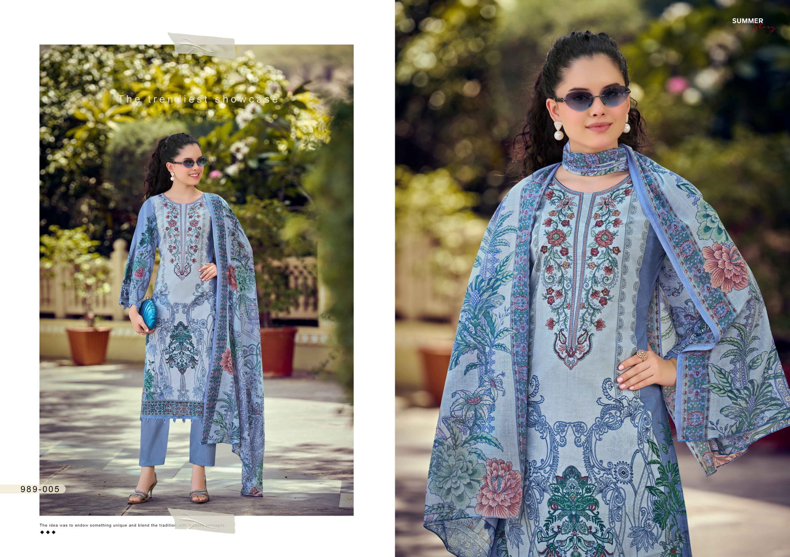 BELLIZA DESIGNER NAIRA VOL 1482 989-1 TO 989-8 7