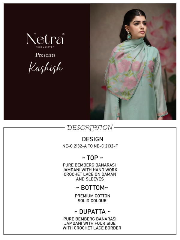 NETRA EXCLUSIVE TRINAY SERIES NE-2132 A TO NE-2132F