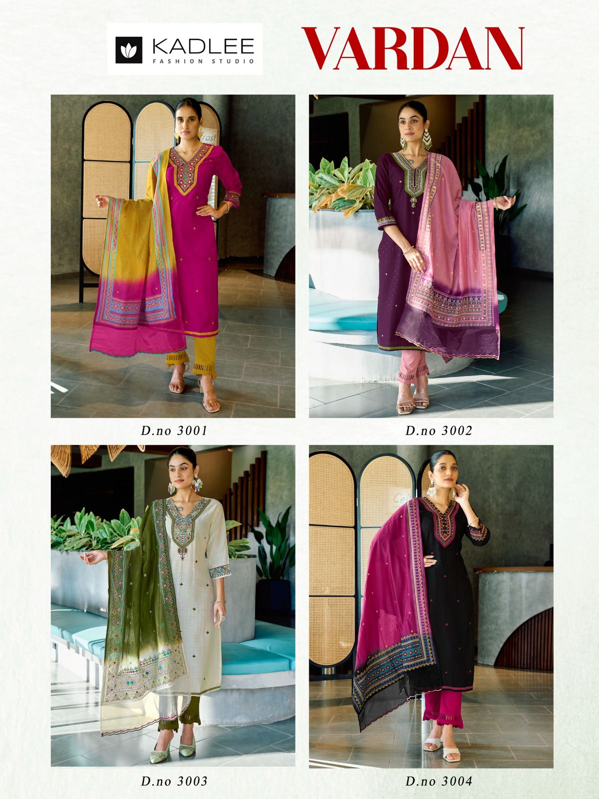 KADLEE VARDAN 3001-3004 Series READY MADE KURTI 1