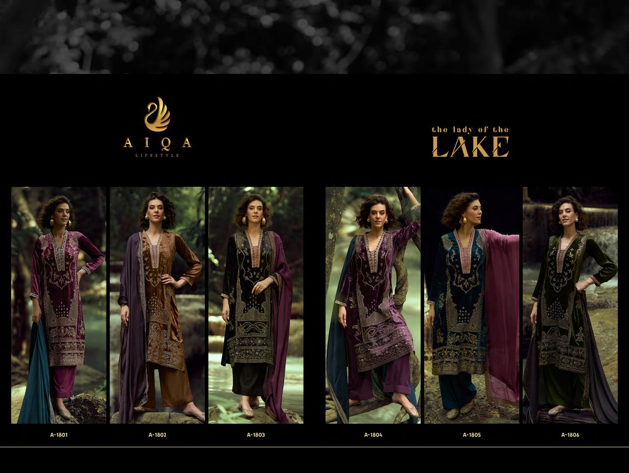 AIQA THE LADY OF LAKE SERIES A-1801-1806 VELVET SUIT 1
