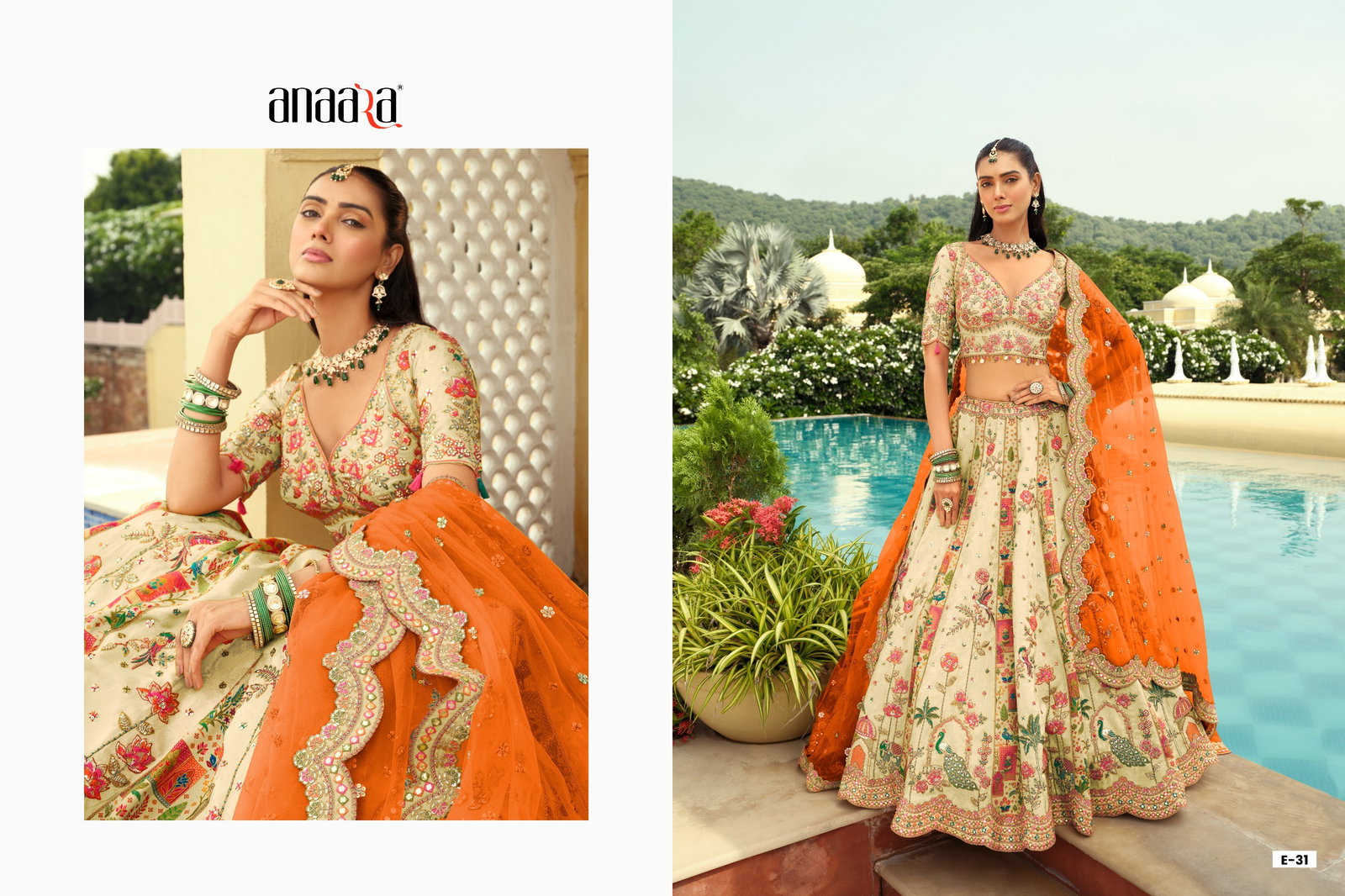 TATHASTU ANAARA(E-31TO E-40) SERIES LEHENGA 1