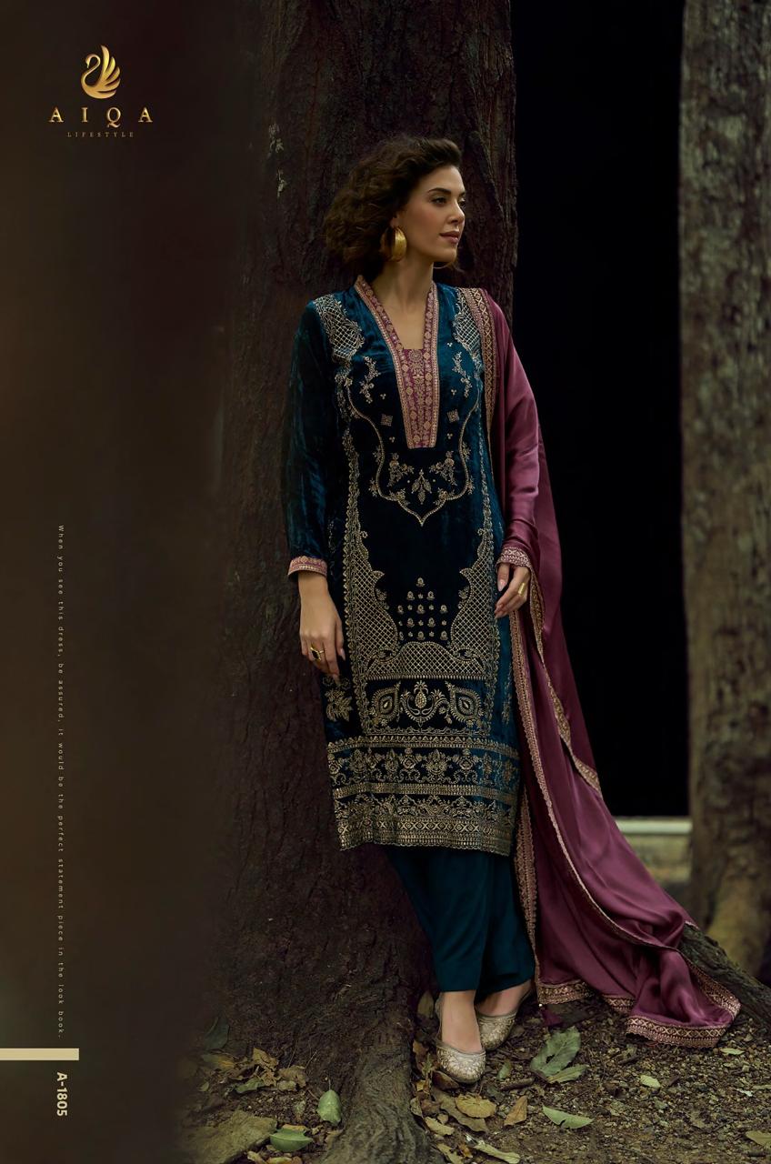 AIQA THE LADY OF LAKE SERIES A-1801-1806 VELVET SUIT 2