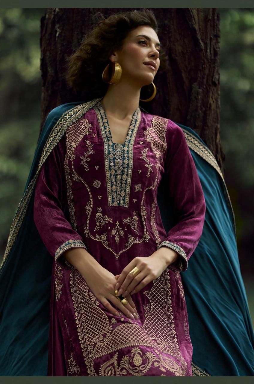 AIQA THE LADY OF LAKE SERIES A-1801-1806 VELVET SUIT 3