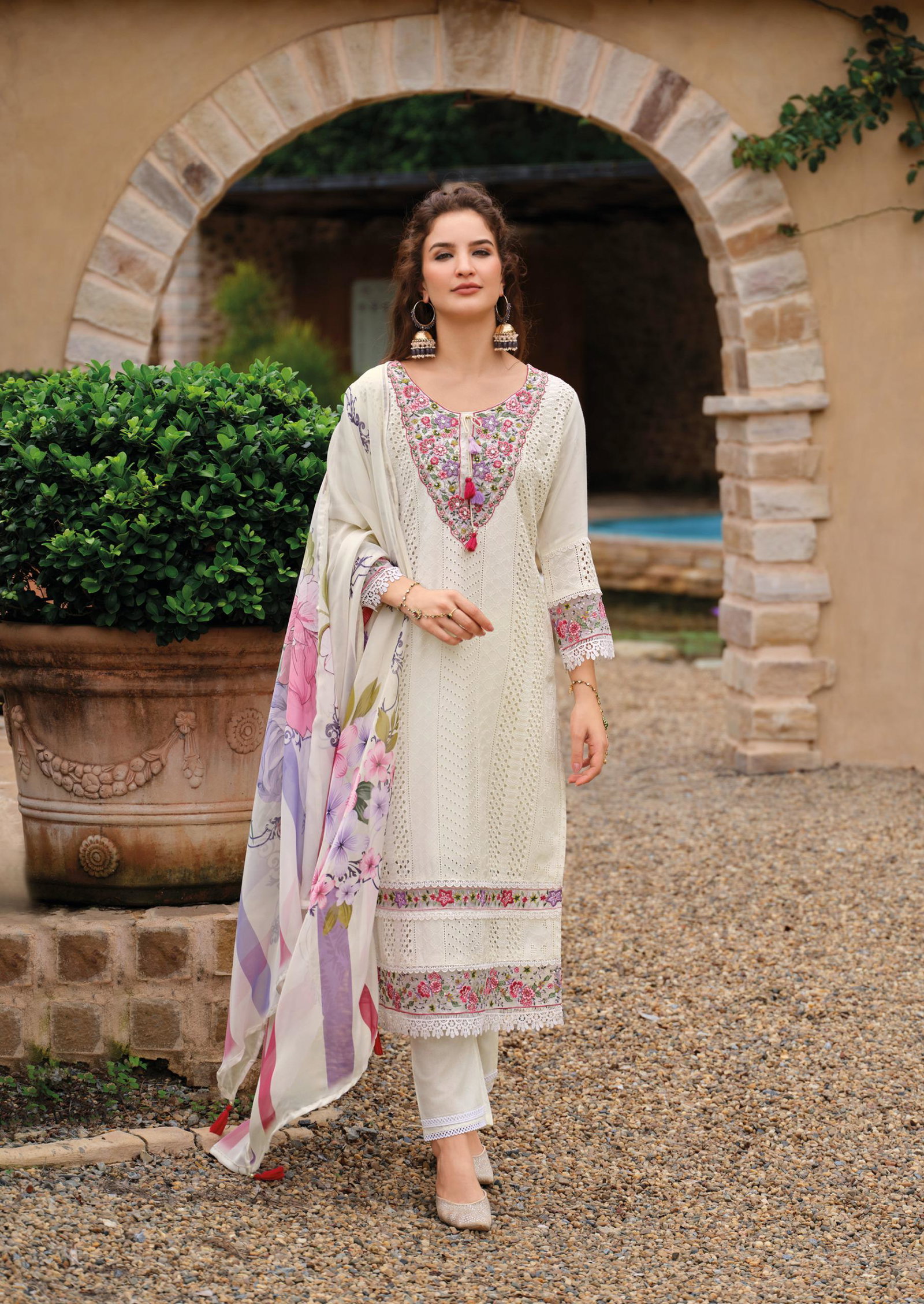 LADY LEELA IZAHAR READYMADE 3 PCS KURTI SERIES 31131-31136 15