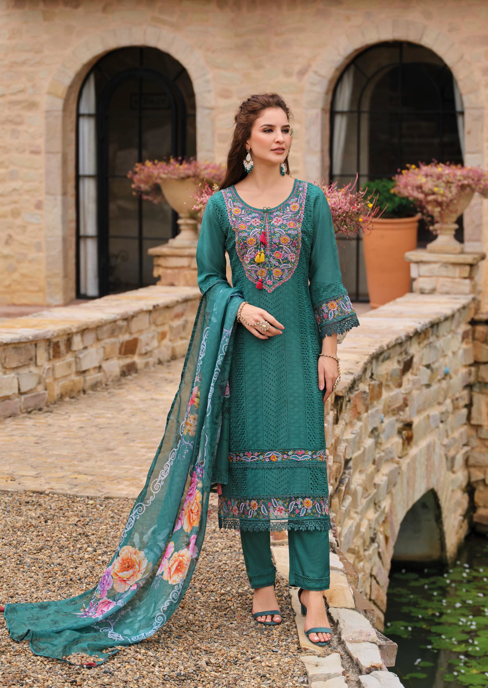 LADY LEELA IZAHAR READYMADE 3 PCS KURTI SERIES 31131-31136 18