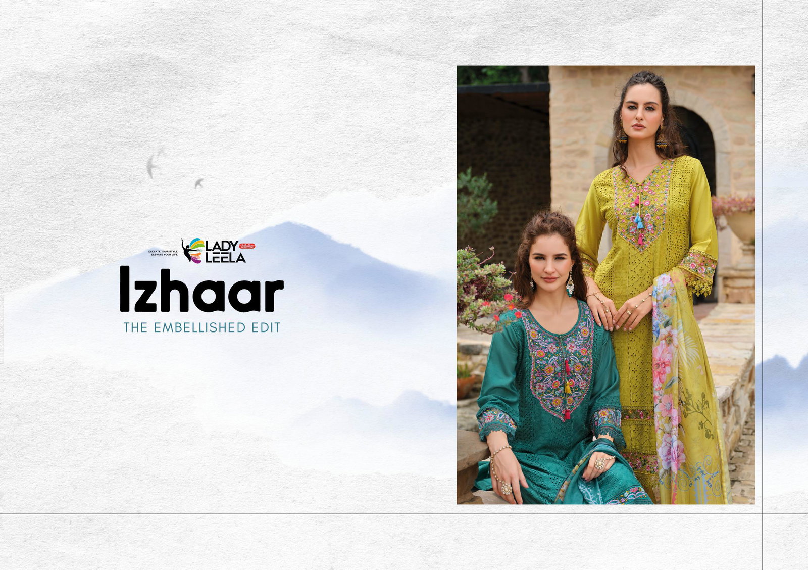 LADY LEELA IZAHAR READYMADE 3 PCS KURTI SERIES 31131-31136 16