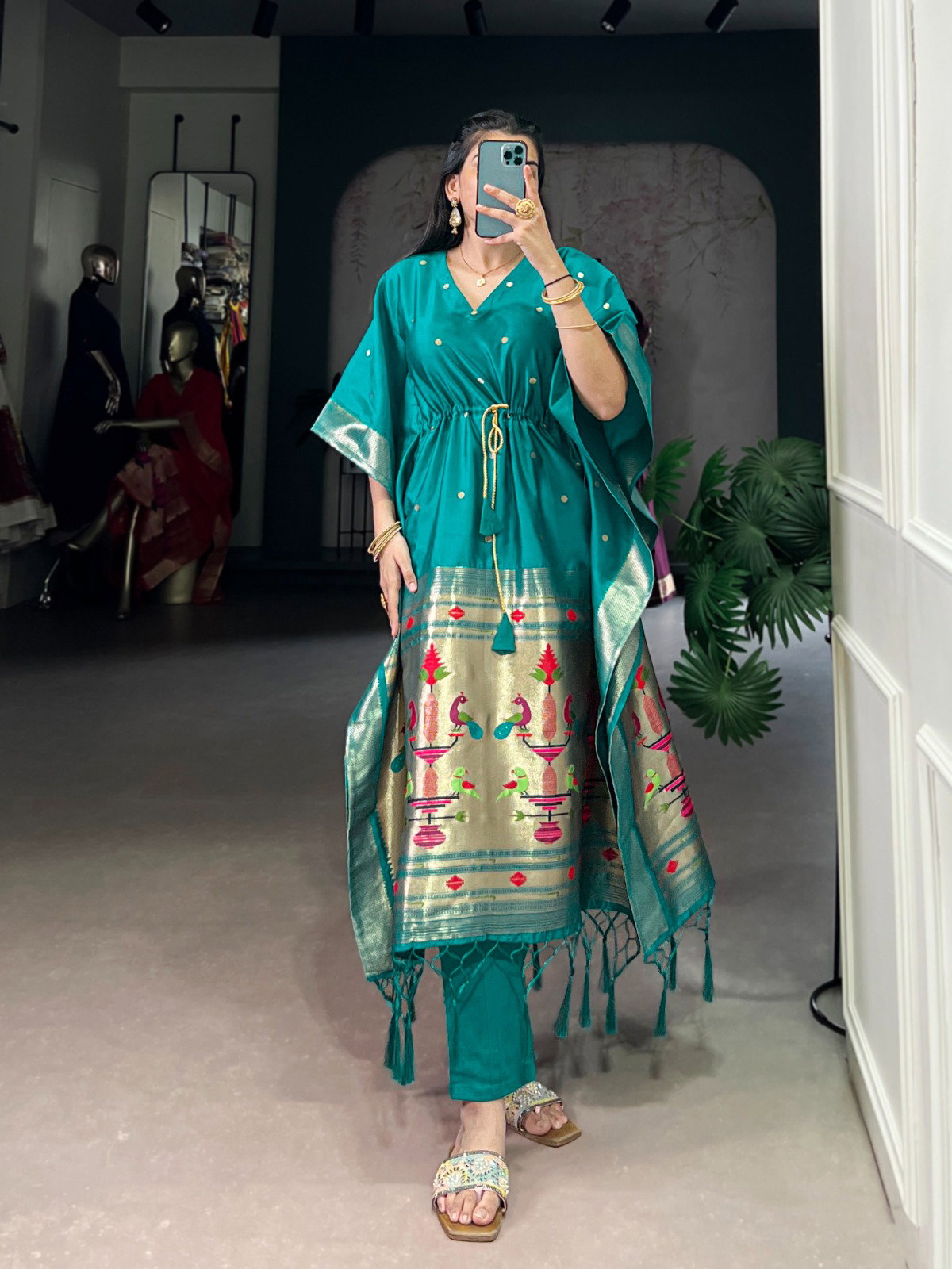NN FASHION PRESENT JACQUARD KAFTAN SERIES 3801 COLORS 5