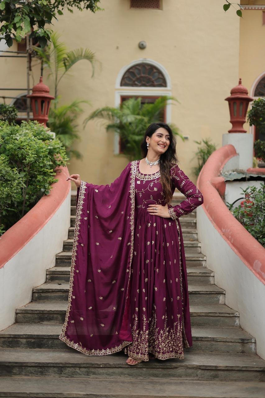 PREMIUM READYMADE TOP SHARA DUPPATA SERIES 9193 3