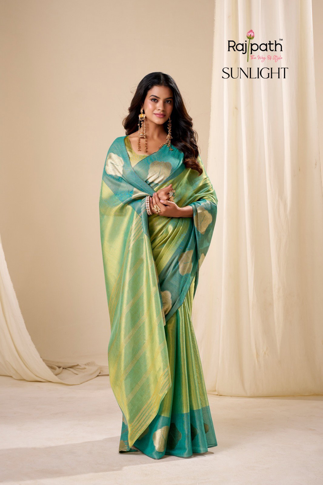 RAJPATH HANDLOOM TISSUE SOFT SILK SUNLIGHT SERIES 658-663 3