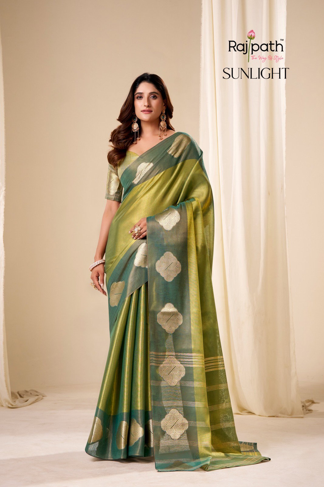 RAJPATH HANDLOOM TISSUE SOFT SILK SUNLIGHT SERIES 658-663 9