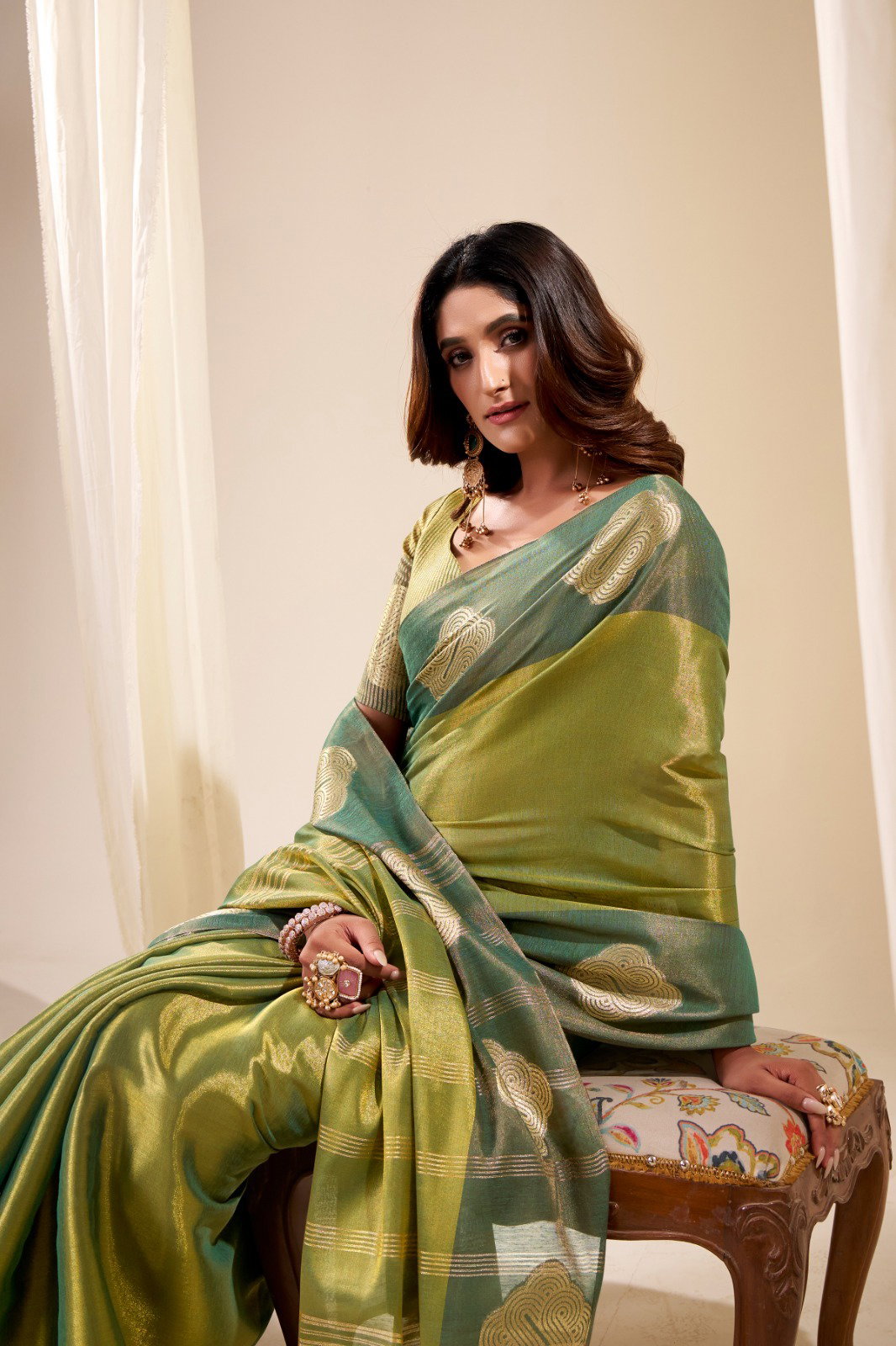 RAJPATH HANDLOOM TISSUE SOFT SILK SUNLIGHT SERIES 658-663 5