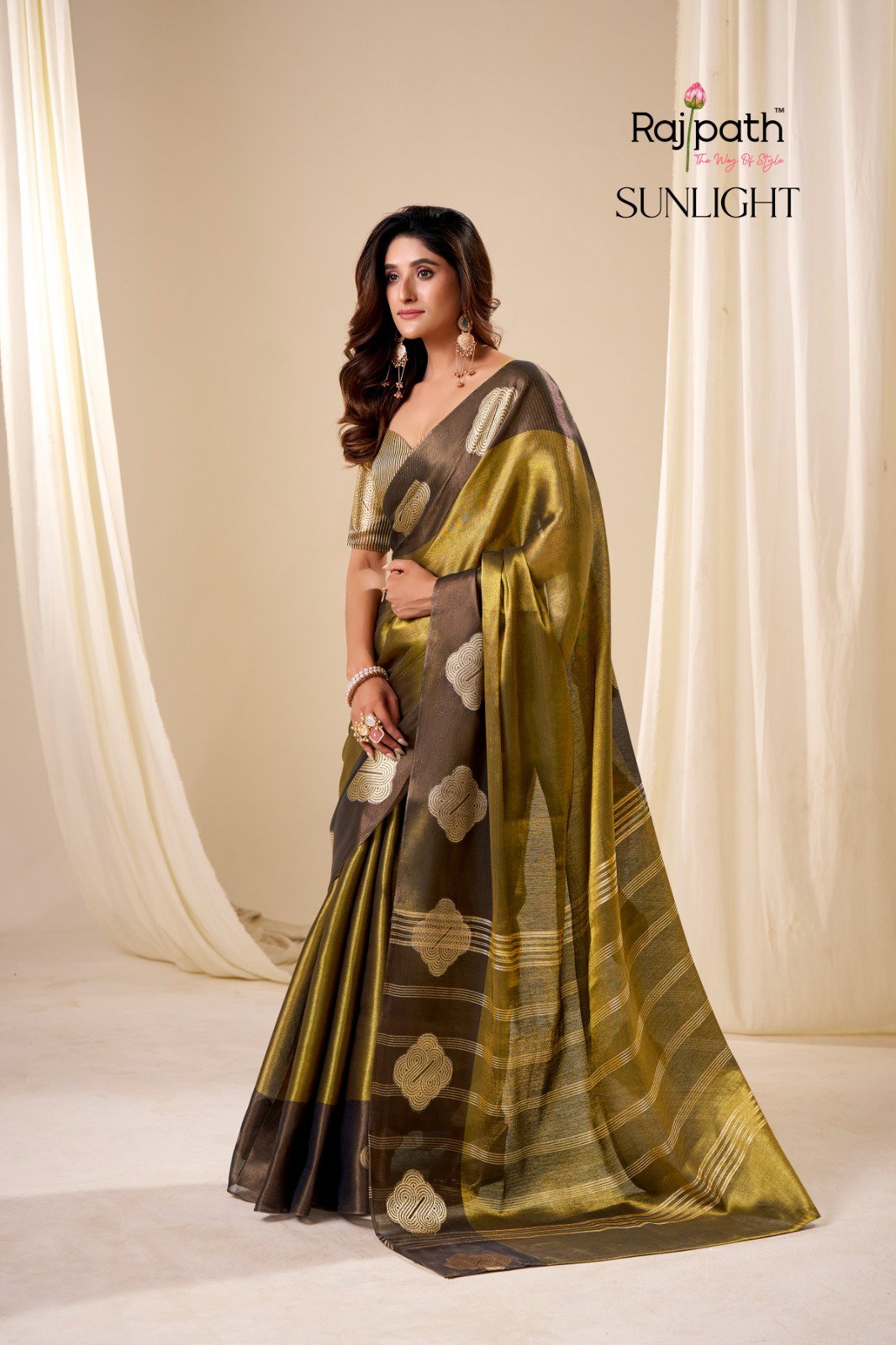 RAJPATH HANDLOOM TISSUE SOFT SILK SUNLIGHT SERIES 658-663 11