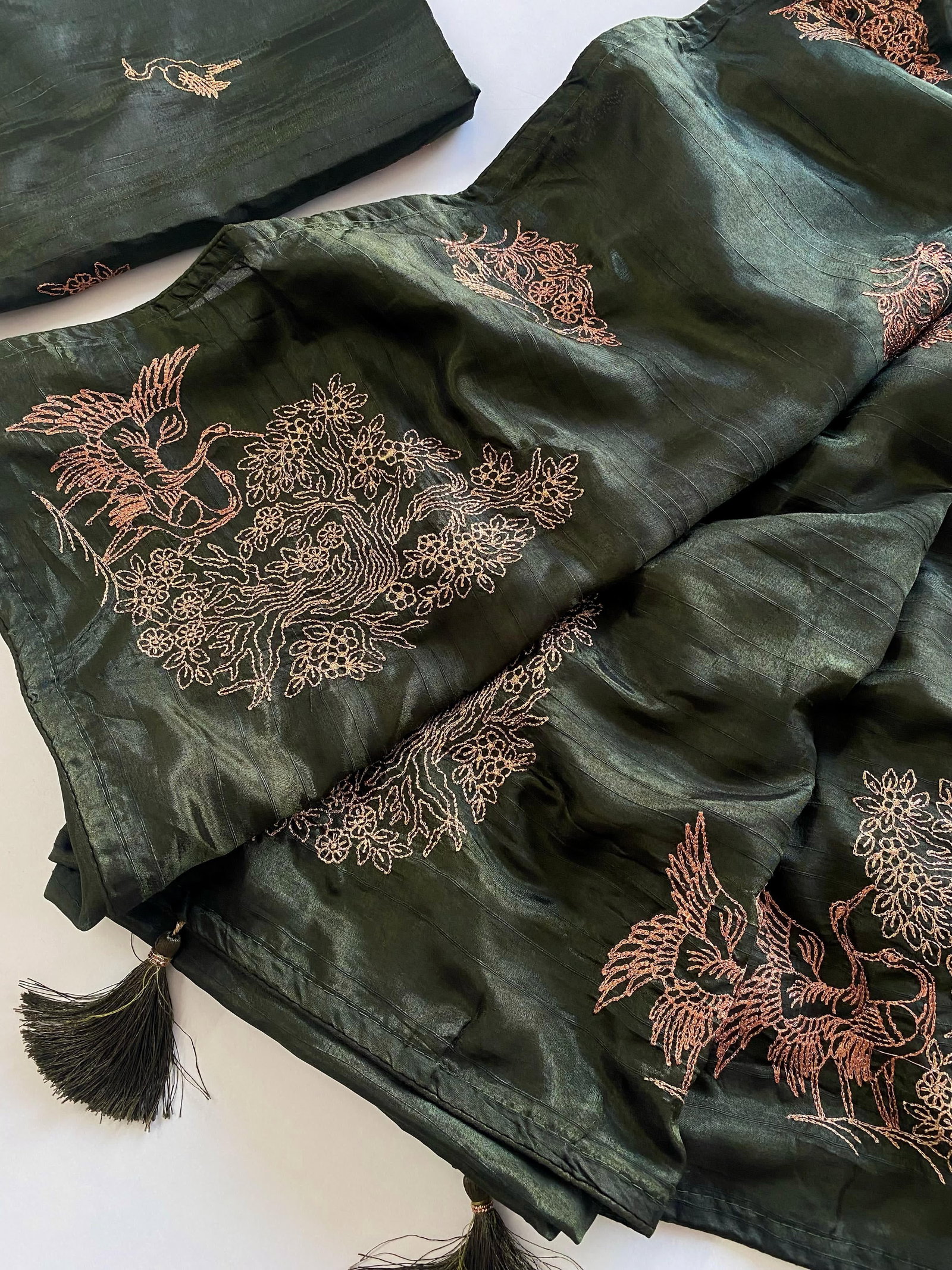 T.S PRESENT NEW CONCEPT OF SILK WITH  ZARI AND EMBROIDERY SERIES AMAYA 5