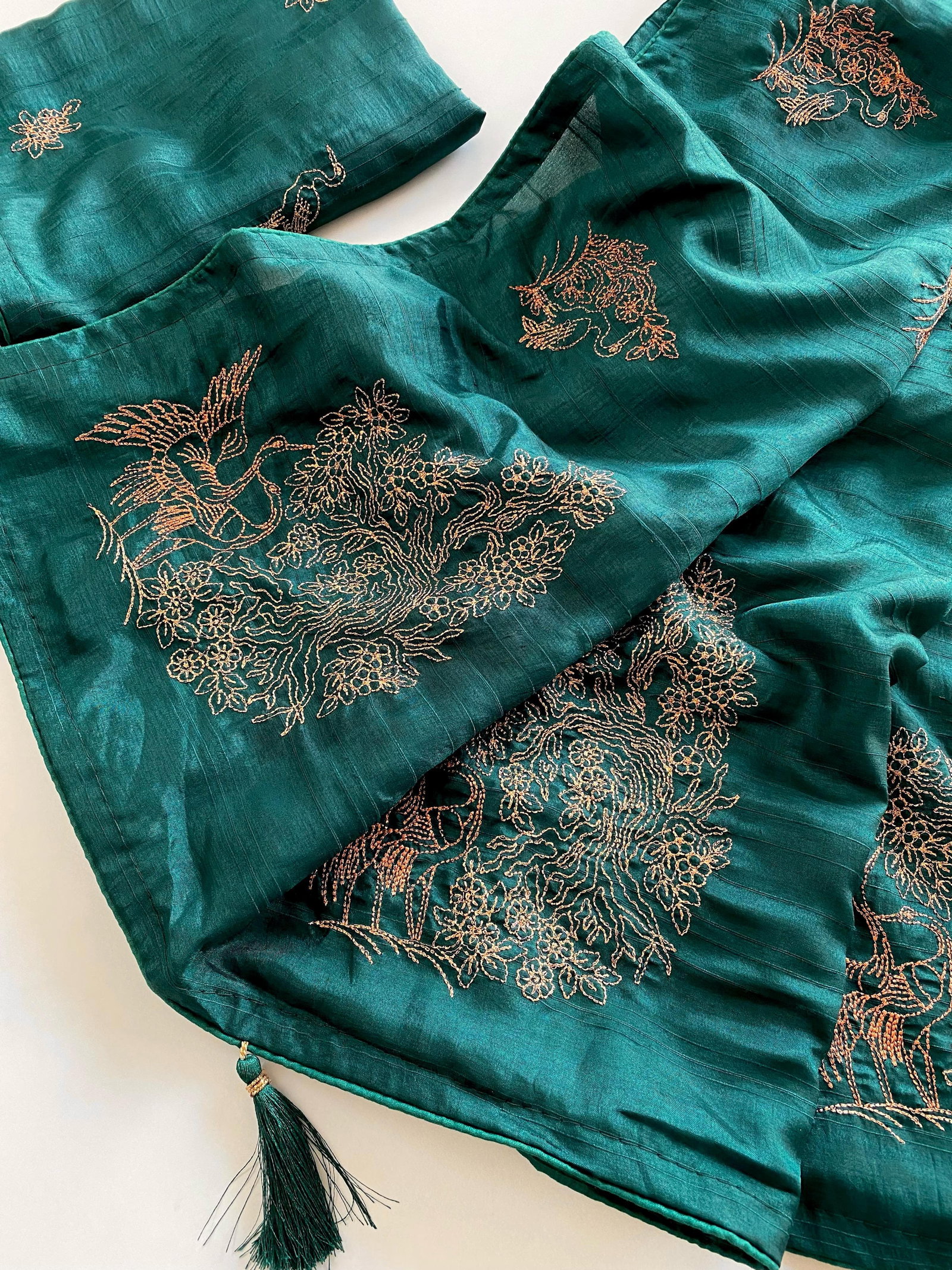 T.S PRESENT NEW CONCEPT OF SILK WITH  ZARI AND EMBROIDERY SERIES AMAYA 4