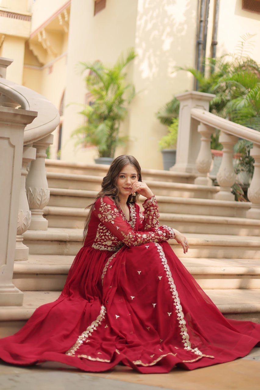 LV WEAR PRESENT PREMIUM READYMADE GOWN SERIES' 9195 12