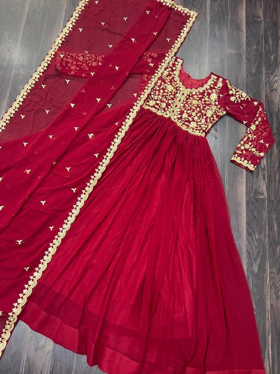 LV WEAR PRESENT PREMIUM READYMADE GOWN SERIES' 9195 7