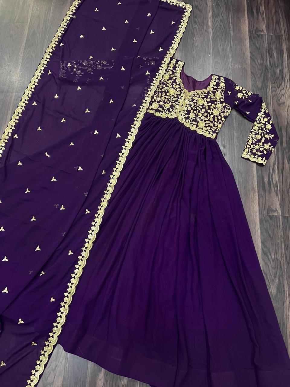 LV WEAR PRESENT PREMIUM READYMADE GOWN SERIES' 9195 1