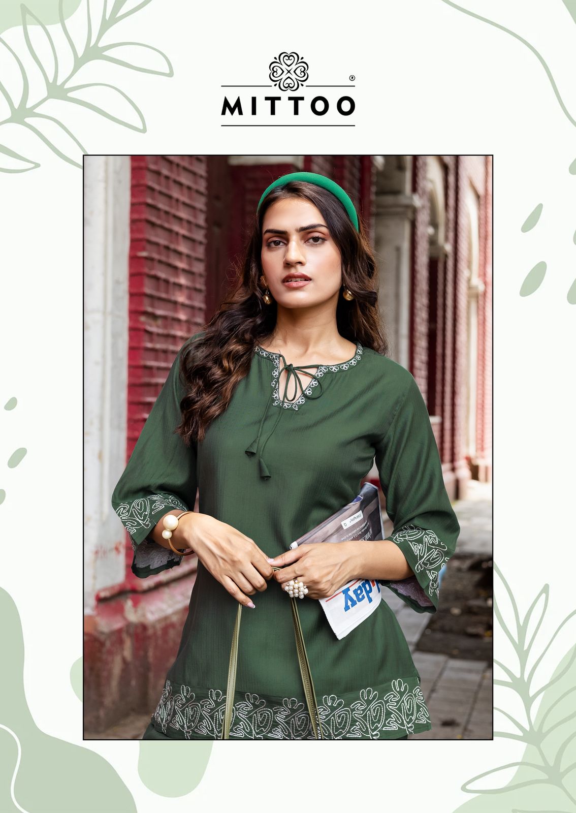 MITTO PRESENT CLAASIC CATLOUGLES WITH VISCOSS THREAD AND HAND WORK READYMADE SERIES 4001-4005 6