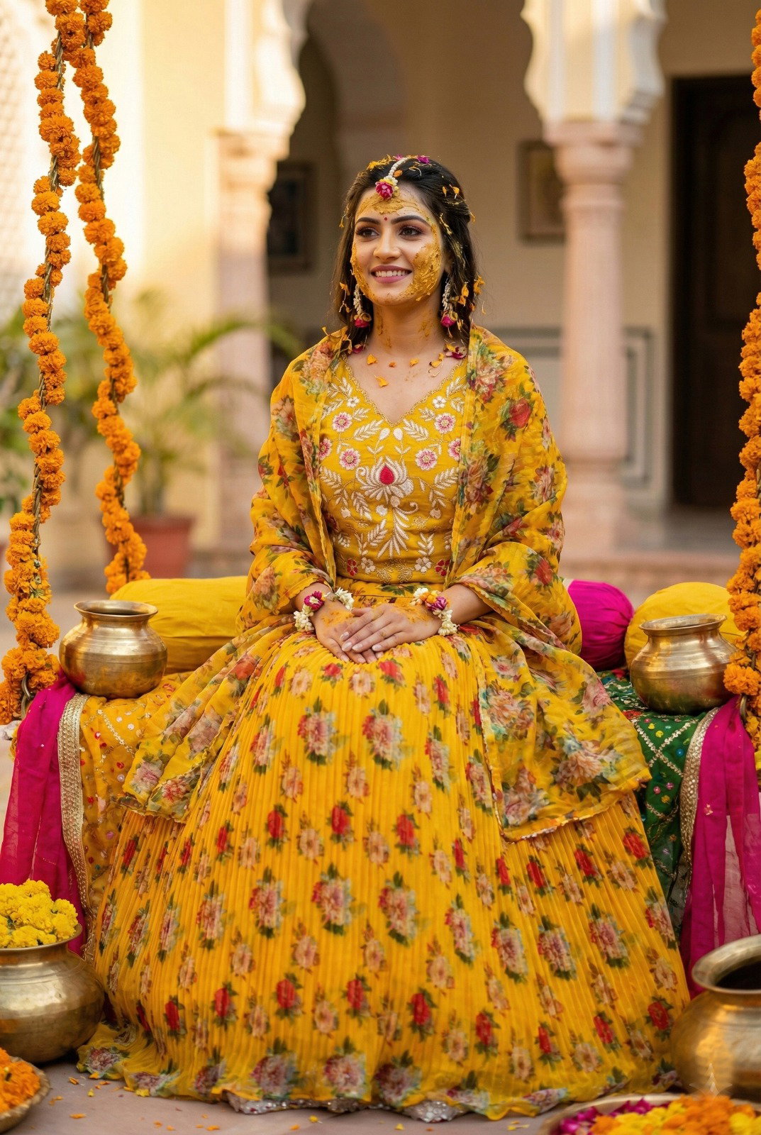 SENOHARA GULAB SERIES 7103-7106 PREMIUM LEHENGA CHOLI 14
