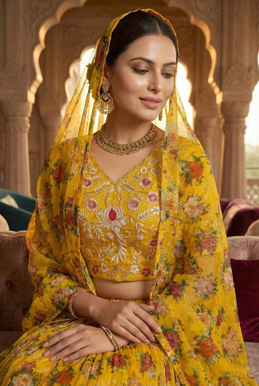 SENOHARA GULAB SERIES 7103-7106 PREMIUM LEHENGA CHOLI 7