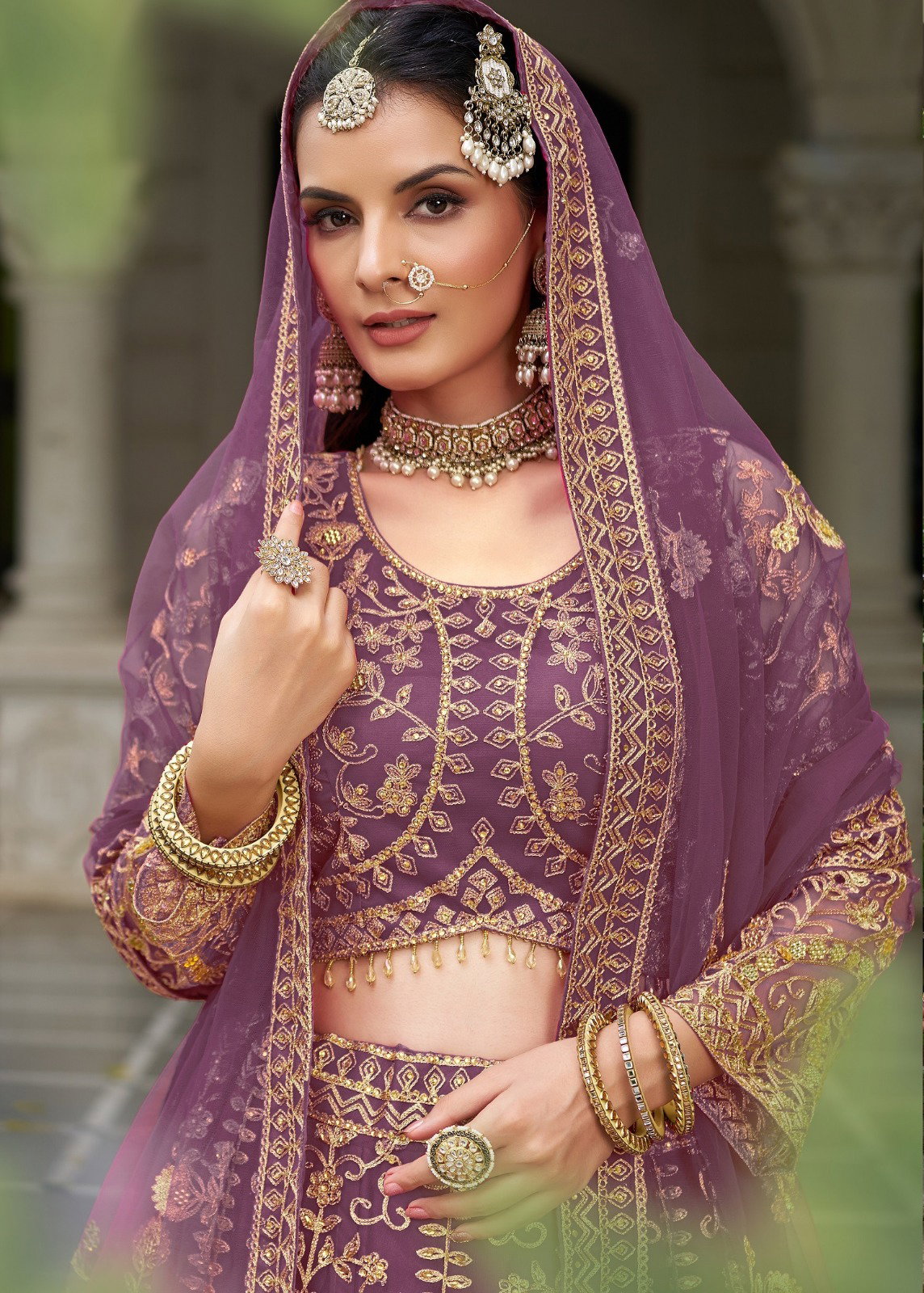 SENOHARA PRESENT BIDAI 2 BRIDAL LEHENGA CHOLI SERIES 4007A TO 4007 D 14