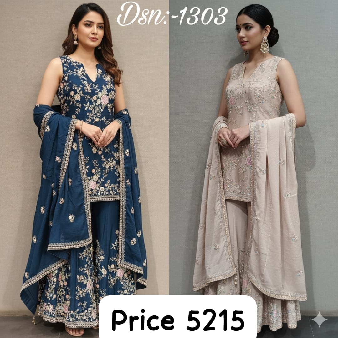 E.C CULTURE PRESENT READYMADE 1303 SERIES SALWAR SUIT 1