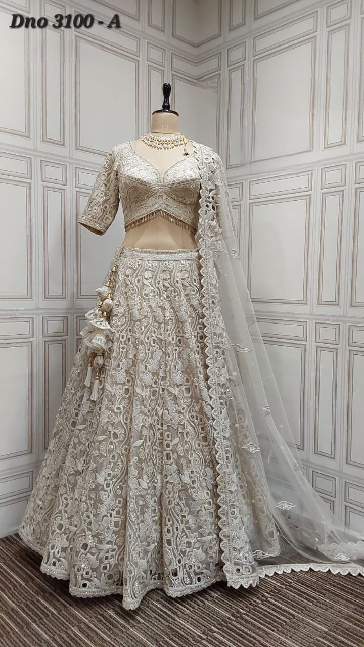 AF PRESENT FANCY BRIDAL LEHENGA CHOLI With BEAUTIFUL DESIGNER LEHENGA 12