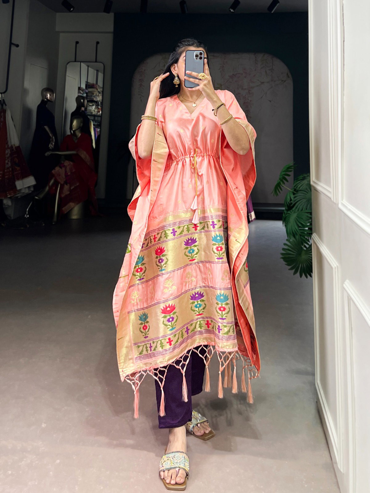NN FASHION PRESENT JACQUARD KAFTAN SERIES 3801 COLORS 9