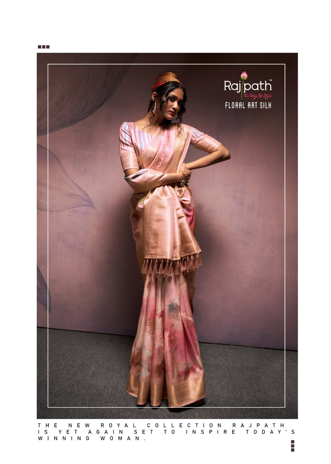 RAJPATH PRESENT HANDLOOM SILK SAREE SERIES 17701-17710 8