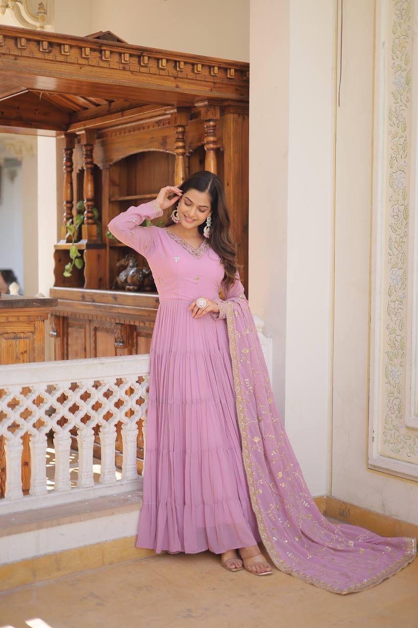 LV WEAR PRESENT PREMIUM READYMADE GOWN SERIES' 9162 11