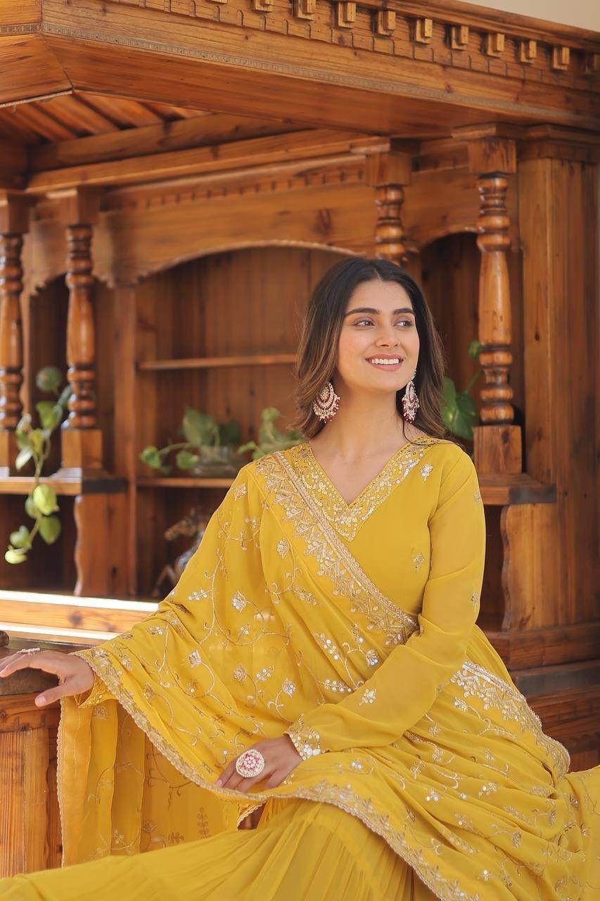 LV WEAR PRESENT PREMIUM READYMADE GOWN SERIES' 9162 7